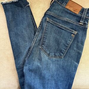 Madewell 9 inch High Rise Skinny Jeans